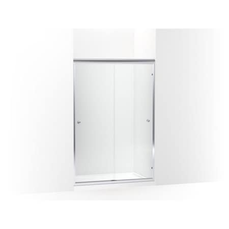 Sterling Finesse Frameless Sliding Shower Door 42-5/8"-47-5/8" W X 70-1/16" H 5477-48S-G05